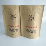 Customized Paper Bag Packaging Vegetable Seeds k Valve Smell Proof For Coffee / Tea for sale