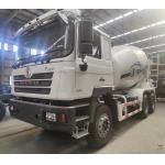F3000 Concrete Transport Truck 8x4 375hp Shacman Mixer EuroV White for sale