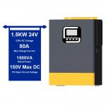 Overload  Protection 1.5KVA 1500W Solar Inverter Inbuilt 40A MPPT Charge Controller for sale