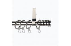 China Aluminum drapery Brackets Curtain Hook Extenders Handle Rod Set supplier