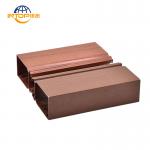 Fireproof Coating Curtain Wall Profiles Public Curtain Wall Aluminium Profiles for sale