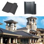 S-shaped Spanish Ceramic Roof Tiles Earth-tone Colors Weatherproof Villa House for sale
