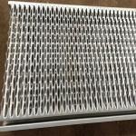 Customized Aluminum Stair Tread Grating Anti Slip Corrosion Resistant for sale