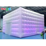Mobile 8x8x4m Outdoor White Inflatable Air Tent For Happy Parties for sale
