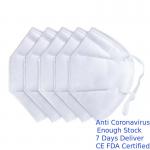 Foldable N95 Mask Damp - Proof Disposable Dust Mask White Color 3d Solid Arc Design Smooth Breathing for sale