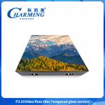 China P3.91 Glass +Gob Cover Led Dance Floor Screen 3840hz High-Definition Display For Banquet Hall&wedding Hotel factory