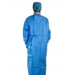 No Burr Medical Surgical Gown Wearing Resistant With Ultrasonic Heat Seal