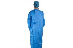 China No Burr Medical Surgical Gown Wearing Resistant With Ultrasonic Heat Seal supplier