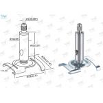 Cable Side Exit Lock Cable Grippers / Light Hanging System For Grid Ceiling for sale