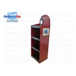 4 Shelves MDF Merchandising Shelf  Heavy Duty Holding Capability