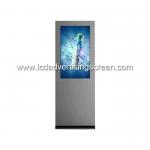 Multi Language 55 Inch Outdoor Digital Signage Display Stand PC Touch Screen for sale