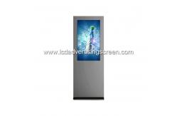 China Multi Language 55 Inch Outdoor Digital Signage Display Stand PC Touch Screen supplier
