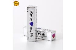China Custom Printed Eyelash Serum Cosmetic Makeup Paper Black Box Packaging supplier