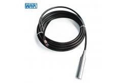 China 0-200m Submersible Level Sensor , WNK8010 liquid Water Level Sensor Probe supplier