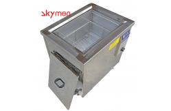 China High Frequency Industrial Heated Ultrasonic Bath 120khz AISI 304 Tank 1500W supplier