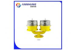 China Aviation Double Warning Light , High Building Obstruction Lights LED 32cd Low Intensity supplier
