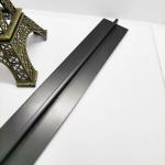 Glass Partition Stainless Steel T Shaped Trim 10mm Wearproof for sale