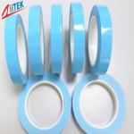 High Performance blue Acrylic Thermal Adhesive Tape 1.2 W/mK For Led Fluorescent Lamp 0.1~0.5mmT for sale
