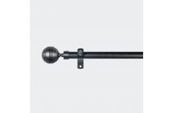 China Customizable Aluminum Curtain Rod Set R Shaped Curtain Single Bracket supplier