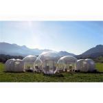 New Design Half Transparent Inflatable Bubble Tent with Five Rooms for Sale for sale