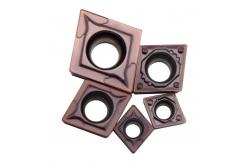 China Precision CCMT CNC Insert For Steel Stainless Steel And Aluminum Processing supplier