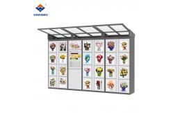 China Gift High End Automatic Selling Bouquet Vending Machine With Transparent Shelf Display supplier