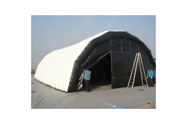 cheap double layer inflatable Medical tents for Refugee and Army use