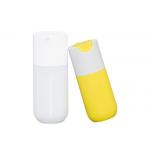 China PETG Airless Pump Bottles Sunscreen Plastic Packaging Cosmetic 30ml 50ml for sale