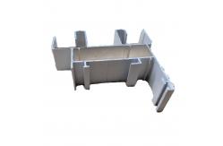 China White Powder Coated Aluminum Extrusions Set For Sliding Windows Frame 6063 T5 supplier
