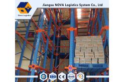 China Warehouse Storage Drive In Drive  Racking System Guaranteed by  ISO CE supplier
