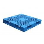 Durable Industrial Plastic Pallet Grid Surface Cross Bottom 1100*1100mm