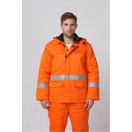 EN342 Fire Resistant Winter Jacket , 1% Carbon Fiber Cold Weather Workwear for sale