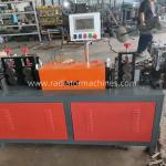 Double Servo Straightening and Cutting Radiator Making Machine with 80cm Height Receiving Hopper for sale