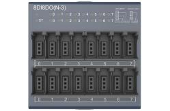 China Integrated Remote I/O Modules 8DI8DO PLC Communication Module IP40 Protection supplier
