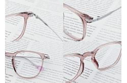 China Adjustable Temple TR+Beta Titanium Rectangle Frame Glasses ZTO 1022 supplier