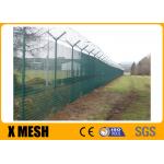 Industrial Metal H 2700mm No Climb Security Fence Corrosion Resistant for sale