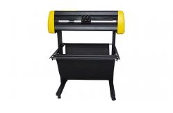 China 720mm 1350mm Contour Function Cutting Plotter HTV Laser Positioning supplier