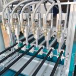 T8 Glass Tube Automatic Glue Dispenser 0.5Mpa - 0.8Mpa Adhesive Dispensing Robot for sale