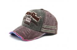 China Extremely Durable 5 Panel Blue Jean Hat , Grey / Black Denim Baseball Hat supplier