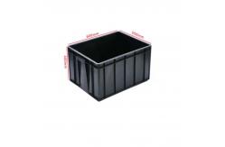 China SMT Rack Black PCB Storage ESD Safe Plastic Boxes Bins Glossy Lamination supplier