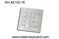China Vandal resistant Industrial Metal Numeric Keypad 4x4 16 keys design supplier
