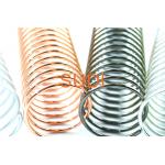 Twin Ring 1.4mm Diameter Metal Spiral Binding Coils For Coil Books for sale
