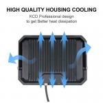 Anti Glare Shade Outdoor LED Flood Lights Aluminum Housing Good Heat Sinking