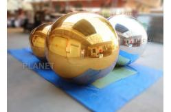 China Fireproof 1.5m , 2m , 3m Inflatable Mirror Ball For Advertising Activity supplier
