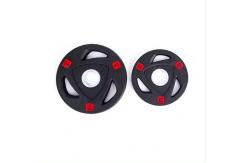 China Rubber Coated Weight Plate Set of 2 for Fitness and Exercise Equipment supplier