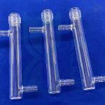Custom High Purity High Temperature Sealed Laboratory Quartz Thread Pipe for sale