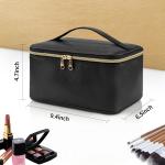 Makeup Bag, Portable Cosmetic Bag, Large Capacity Travel Makeup Case Organizer, Black Makeup Bags For Women Toiletry Bag for sale