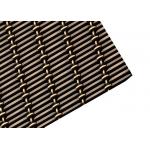 Crimped Decorative Wire Mesh , Architectural Steel Mesh In Gold Color For Office for sale
