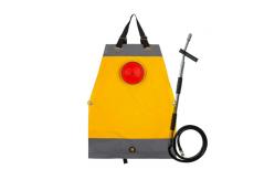 China Flexible  Backpack Fire Extinguisher Chromium Plated Copper PVC Net Clamping Cloth supplier