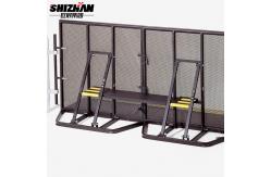 China Event Pedestrian Temporary Crowd Control Barriers Steel Portable Folding Safety supplier